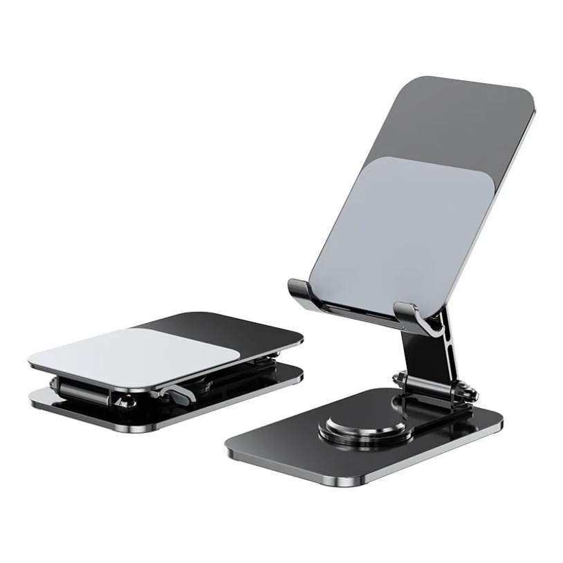 Desk Setup Stand - يونيفرسال ميتال 360 ° حامل هاتف