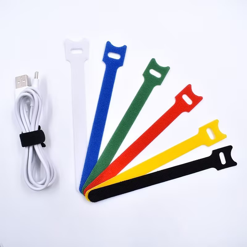 Cable Velcro Strap - 10 قطعة العلاقات الحبل ذاتية اللصق