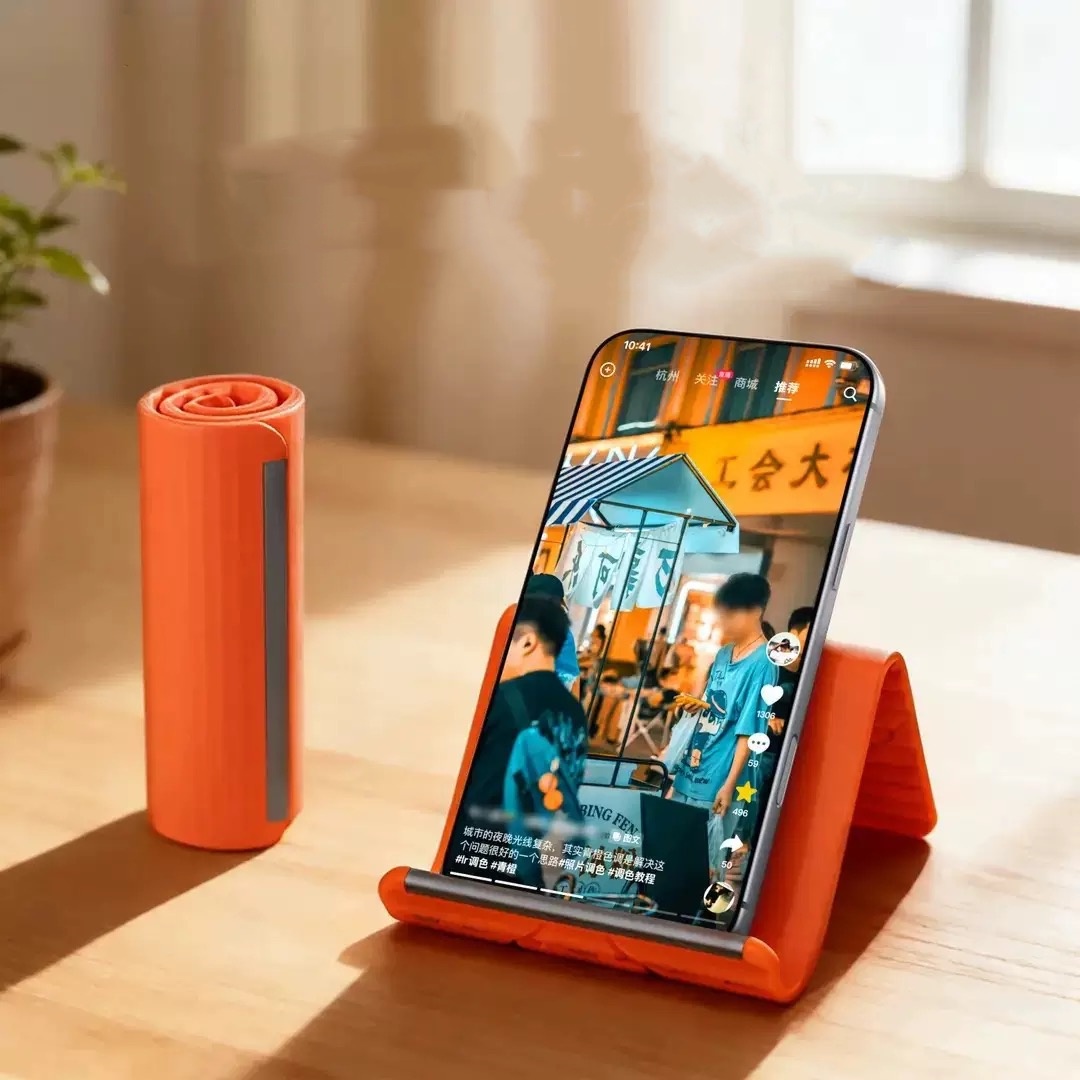 Desk Setup Stand - حامل هاتف محمول مرن من السيليكون