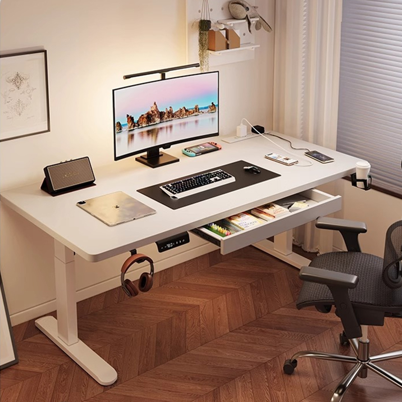 Desk Setup Designer - مكتب كهربائي حديث قابل للتعديل بمحركين