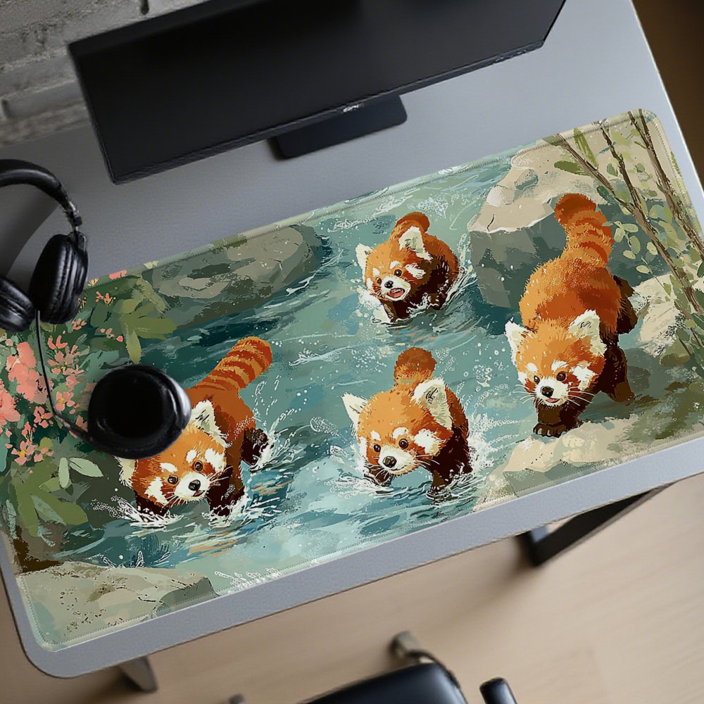 Desk Setup Streaming - لوحة ماوس كبيرة الحجم XXL بتصميم