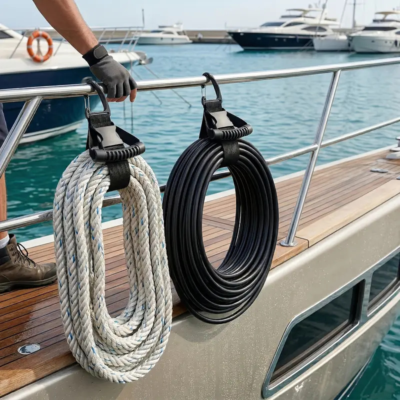 Cable Velcro Strap - حزام تخزين محمول عالي التحمل مزود