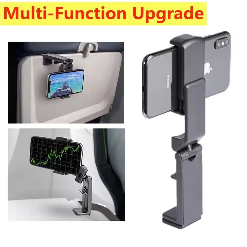Desk Setup Stand - حامل هاتف محمول للسفر، قابل للطي