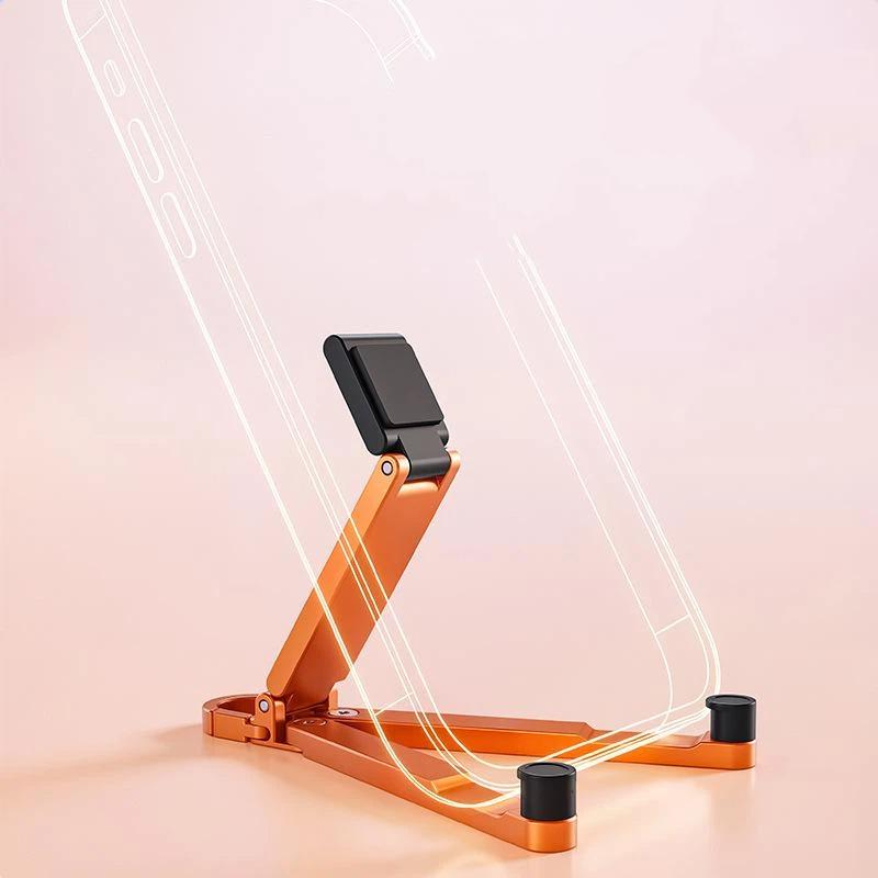 حامل هاتف صغير قابل للطي مع سل - مراجعة Desk Setup Stand وسعره