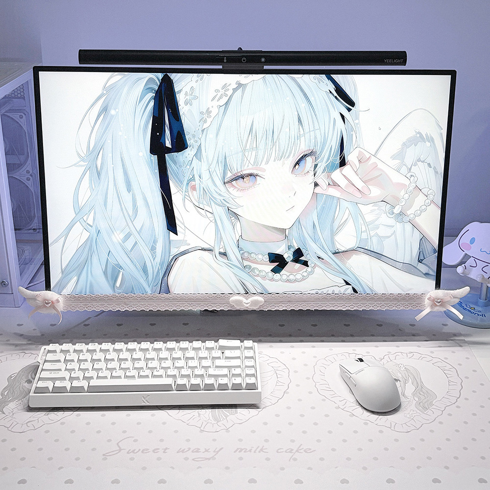 زينة شاشة جديدة من الدانتيل ال - مراجعة Desk Setup No Monitor وسعره
