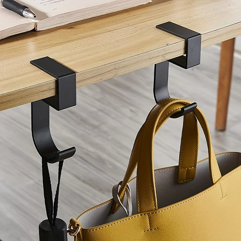 خطاف مكتب من الألومنيوم بتصميم - مراجعة Desk Setup Black And White وسعره
