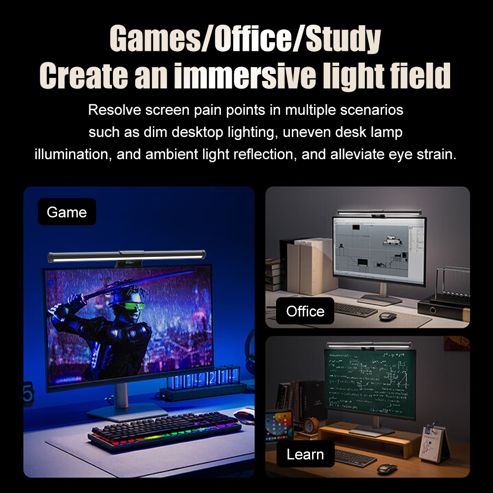 شريط إضاءة LED قابل للتعتيم لل - مراجعة Desk Setup No Monitor وسعره