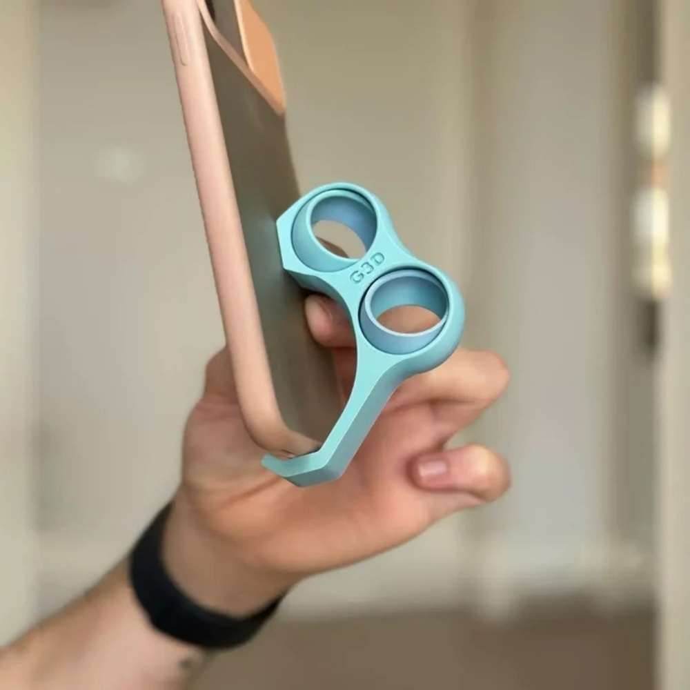 حامل هاتف محمول عالمي مزدوج ال - مراجعة Dual Phone Holder وسعره