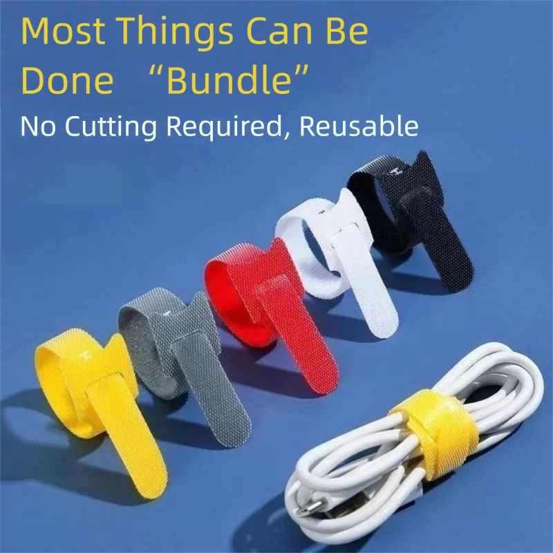 منظم كابلات قابل لإعادة الاستخ - مراجعة Cable Velcro Strap وسعره