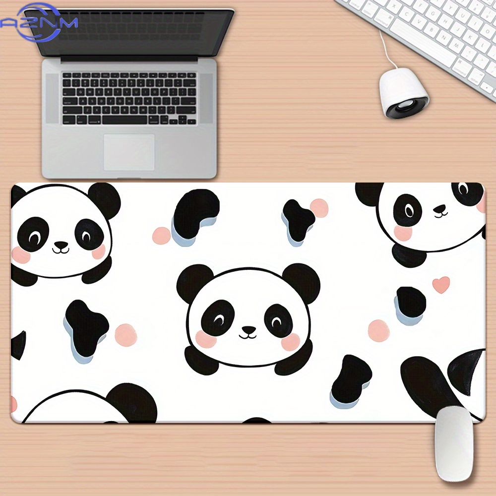 لوحة ماوس مطاطية بتصميم الباند - مراجعة Desk Setup Black And White وسعره
