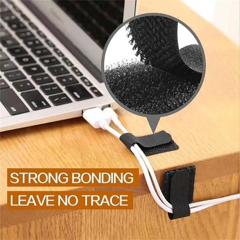 أربطة كابلات لاصقة ذاتيًا قابل - مراجعة Cable Velcro Strap وسعره