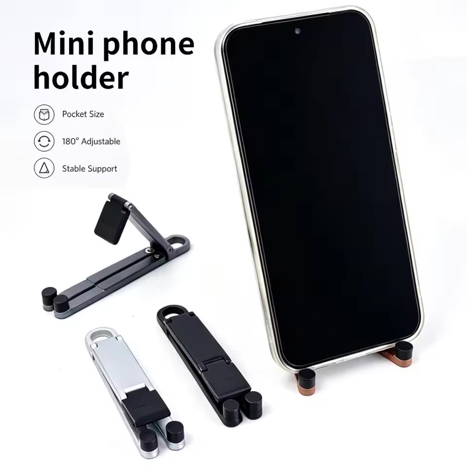 حامل هاتف محمول صغير قابل للطي - مراجعة Desk Setup Stand وسعره