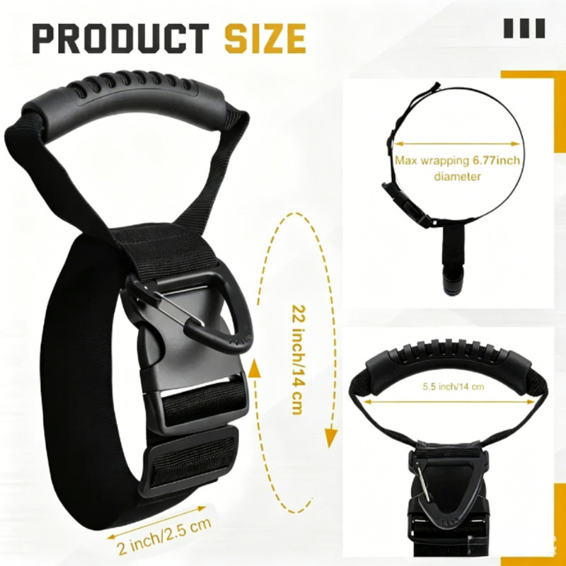 حزام تخزين محمول عالي التحمل م - مراجعة Cable Velcro Strap وسعره