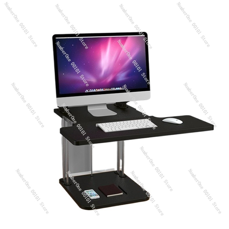 محول مكتب قائم قابل لضبط الارت - مراجعة Desk Setup Monitor And Laptop وسعره