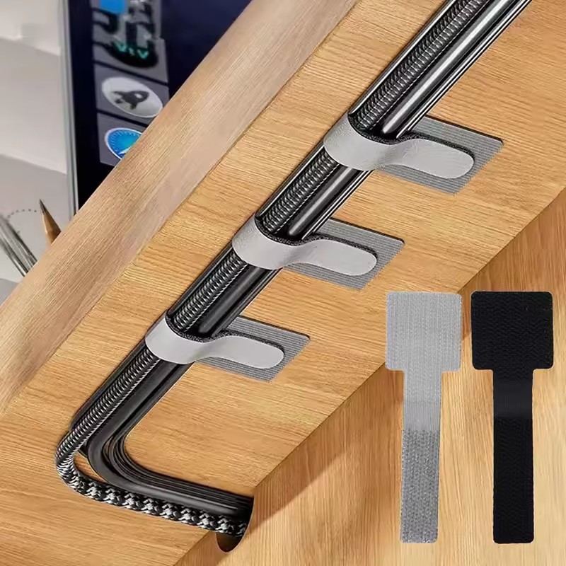 جديد قابلة لإعادة الاستخدام كا - مراجعة Cable Velcro Strap وسعره