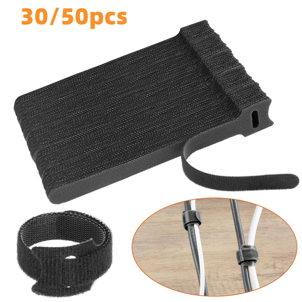 أشرطة فيلكرو لتنظيم الكابلات،  - مراجعة Cable Velcro Strap وسعره