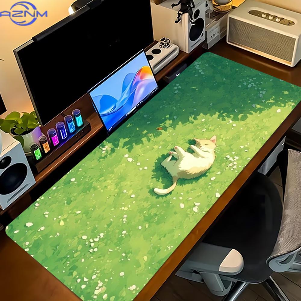 بساط ماوس ألعاب كبير بتصميم قط - مراجعة Desk Setup Designer وسعره