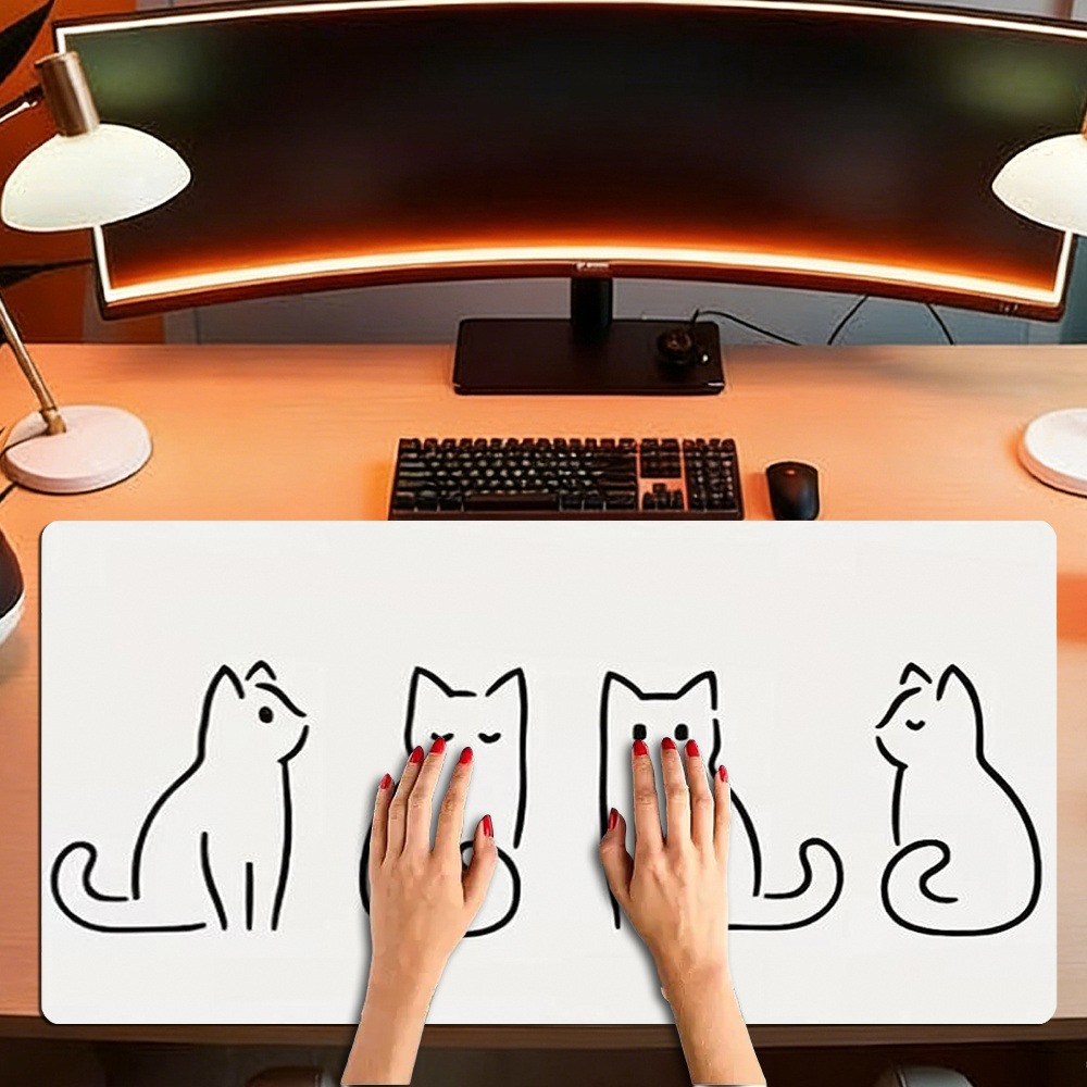 تصميمات القطط الغريبة: لوحات م - مراجعة Desk Setup Designer وسعره