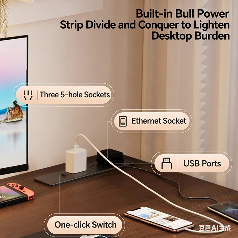 مكتب كهربائي حديث قابل للتعديل - مراجعة Desk Setup Designer وسعره