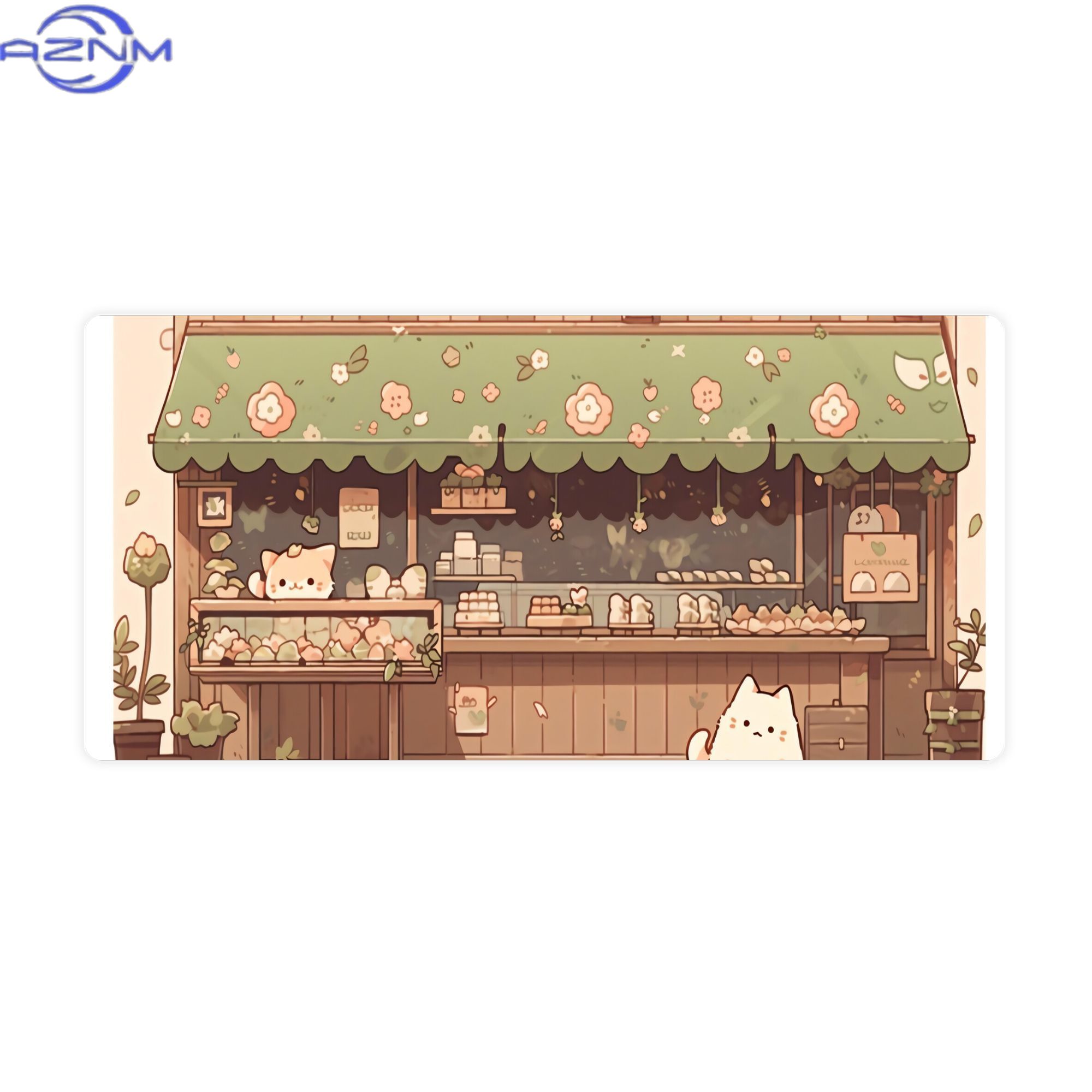 بساط مكتب كبير بتصميم Cat Bake - مراجعة Desk Setup Streaming وسعره