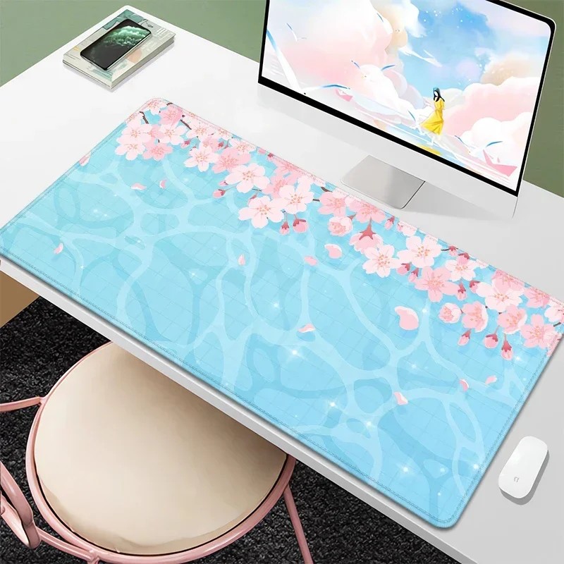 وسادة ماوس كبيرة من VIKAMA بتص - مراجعة Desk Setup Girly وسعره