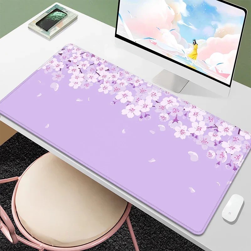 وسادة ماوس كبيرة من VIKAMA بتص - مراجعة Desk Setup Girly وسعره
