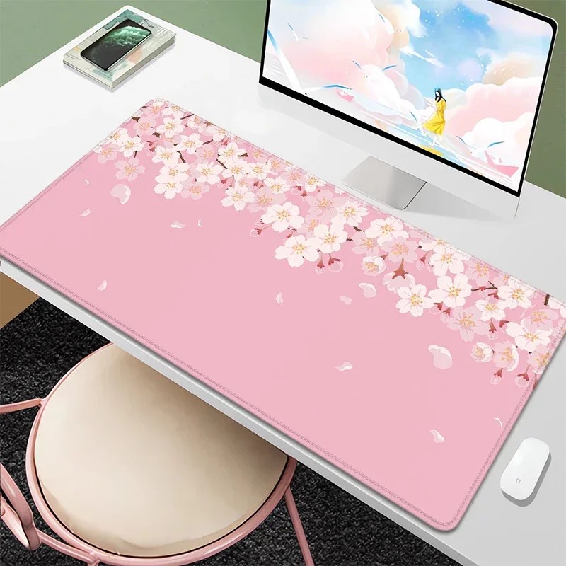 وسادة ماوس كبيرة من VIKAMA بتص - مراجعة Desk Setup Girly وسعره