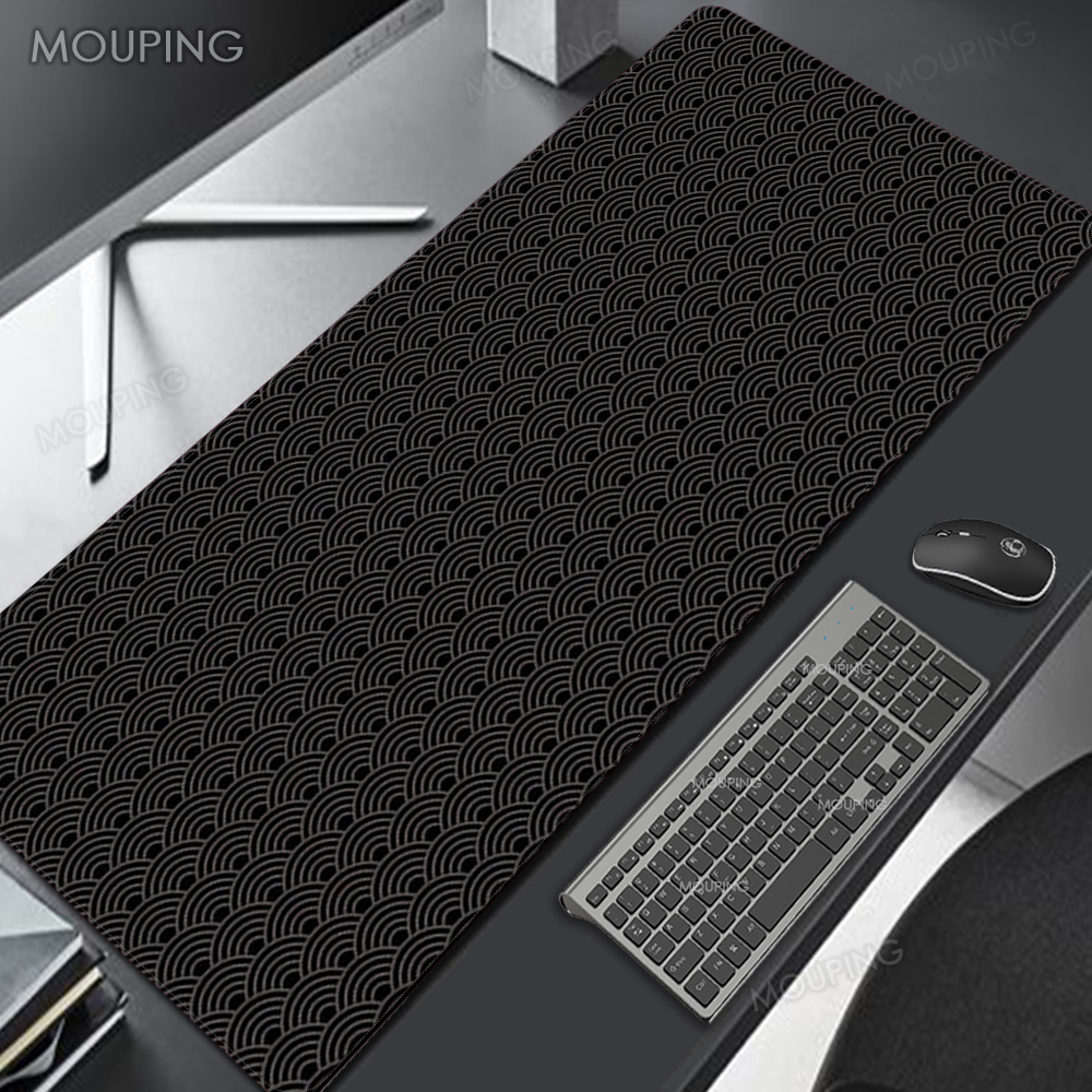 سجادة مكتب سوداء، إكسسوارات مك - مراجعة Desk Setup Black And White وسعره