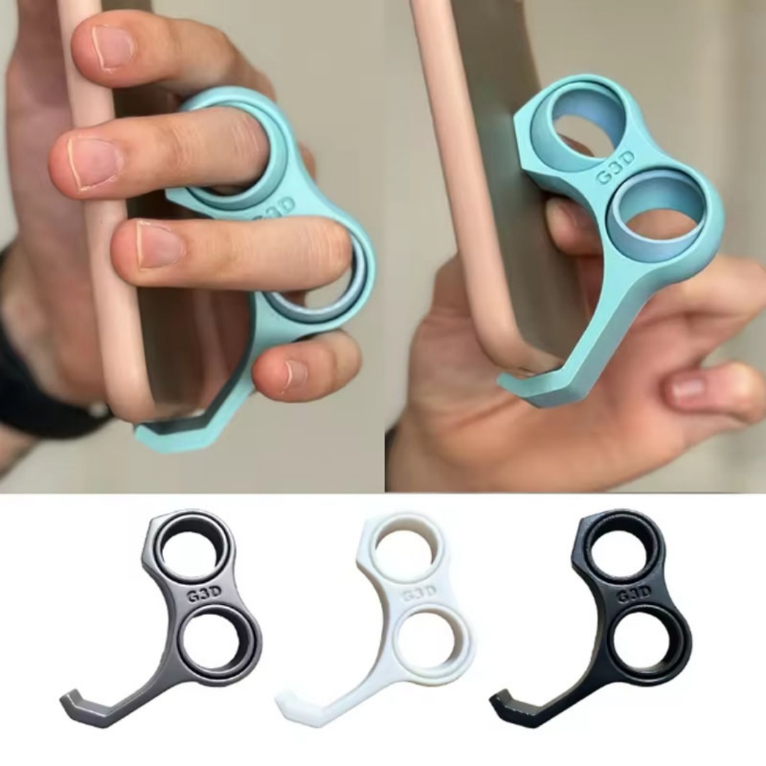 حامل هاتف محمول بحلقة إصبع للر - مراجعة Desk Setup Stand وسعره