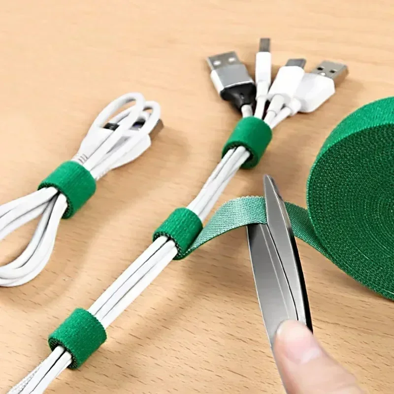منظم كابلات بطول 5 متر وعرض 12 - مراجعة Cable Velcro Strap وسعره