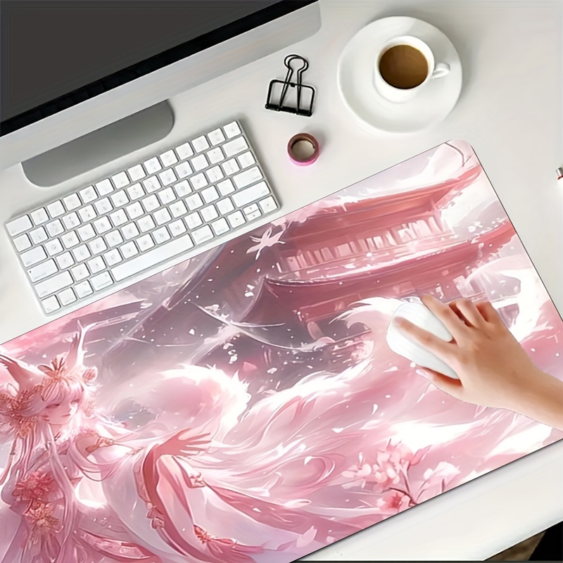 سجادة مكتب بتصميم فتاة الثعلب  - مراجعة Desk Setup Designer وسعره