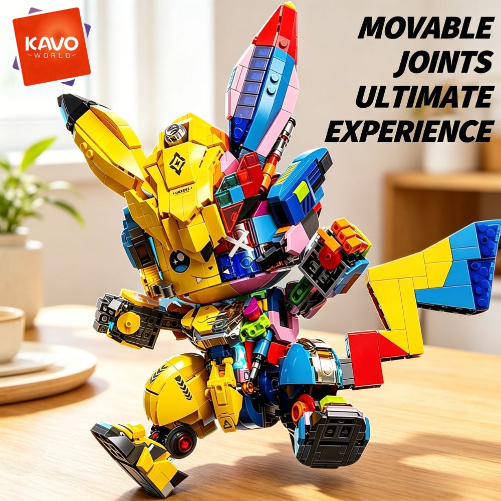 KAVOWORLD مجموعة مكعبات بناء م - مراجعة Desk Setup Build وسعره