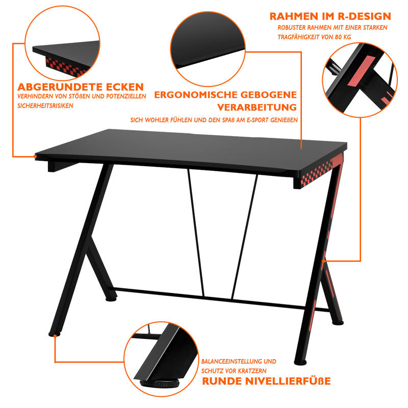 مكتب كمبيوتر حديث مريح، سطح من - مراجعة Desk Setup Designer وسعره