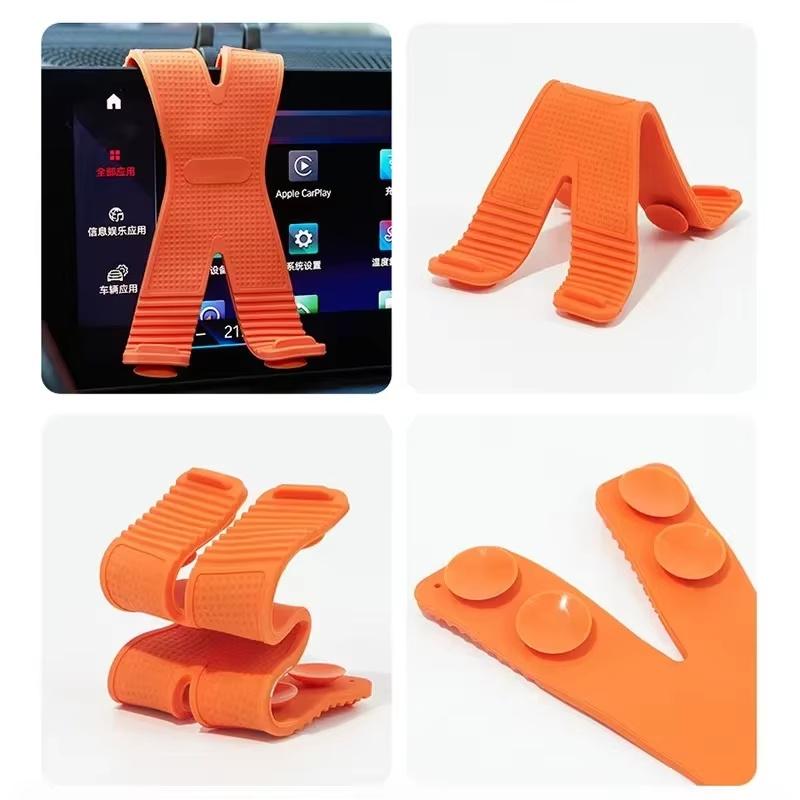 حامل هاتف سيليكون جديد على شكل - مراجعة Desk Setup Stand وسعره