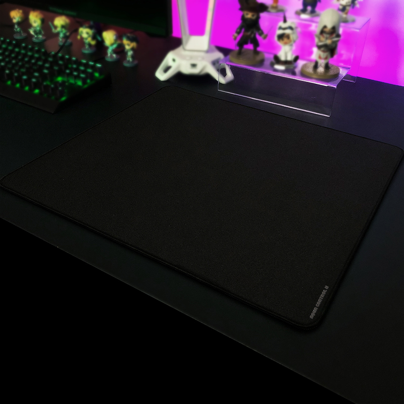 450x400x4 مم X-Raypad Aqua Con - مراجعة Desk Setup Black And White وسعره