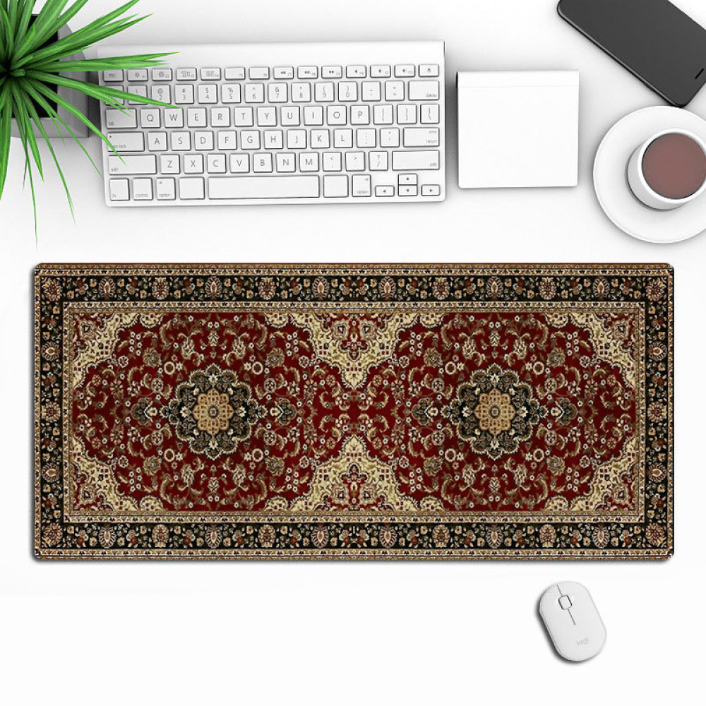 وسادة فأرة كبيرة بتصميم عربي،  - مراجعة Desk Setup Designer وسعره