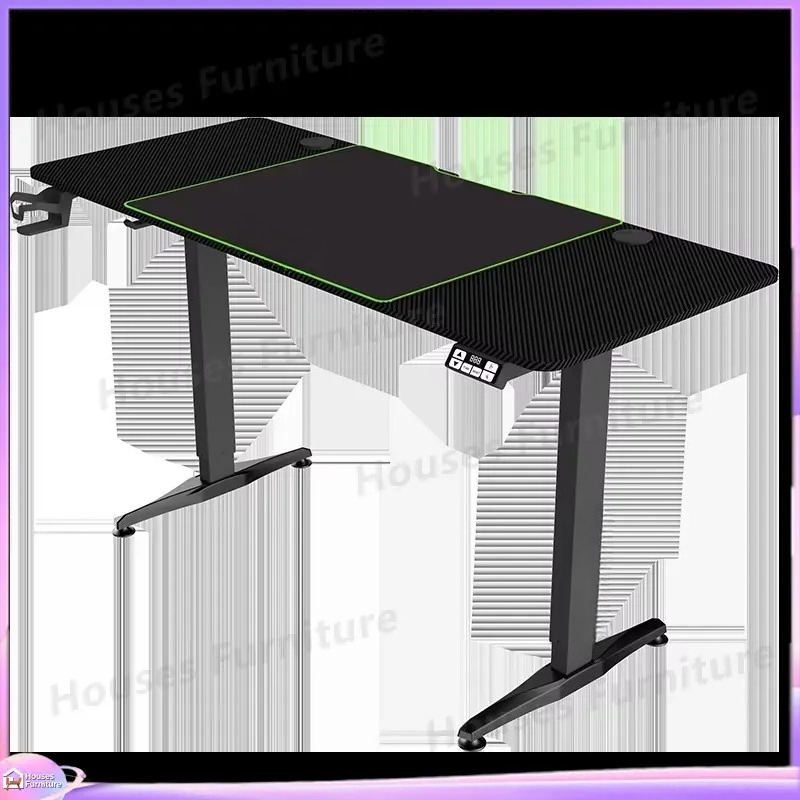 مكتب ألعاب كبير مع إضاءة LED R - مراجعة Desk Setup Designer وسعره