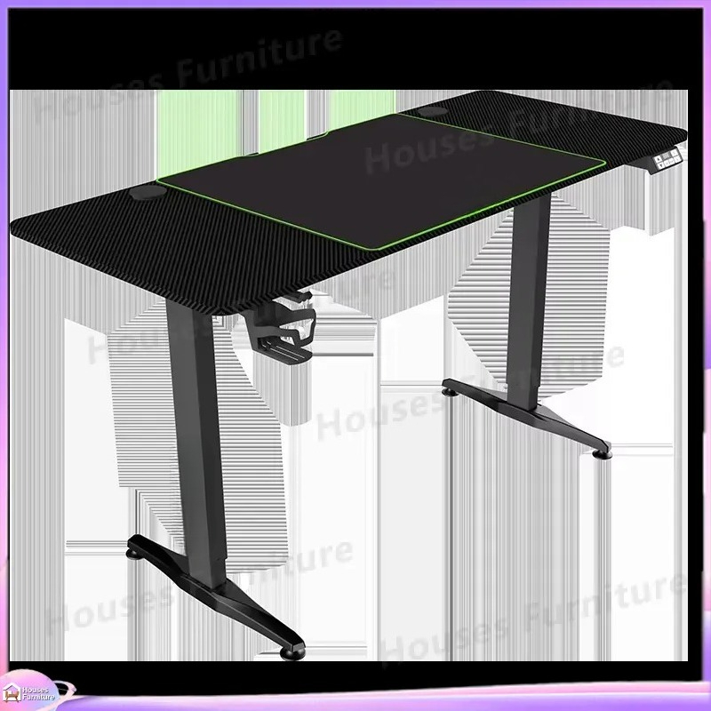 مكتب ألعاب كبير مع إضاءة LED R - مراجعة Desk Setup Designer وسعره
