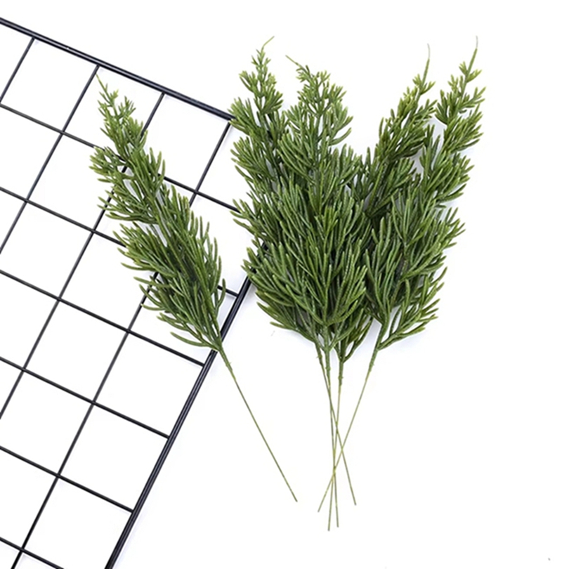 25/50 قطعة من أغصان السرو الاص - مراجعة Desk Setup Plants وسعره